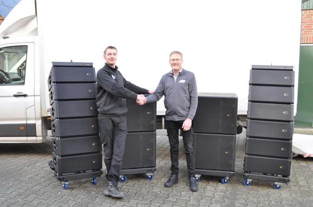 Eerste MAG Audio Line Array uitgeleverd in Nederland 25 februari